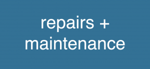 repairs + maintenance survey