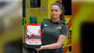 new defibrillator for GLE
